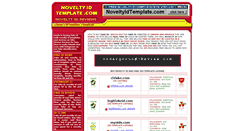 Desktop Screenshot of noveltyidtemplate.com